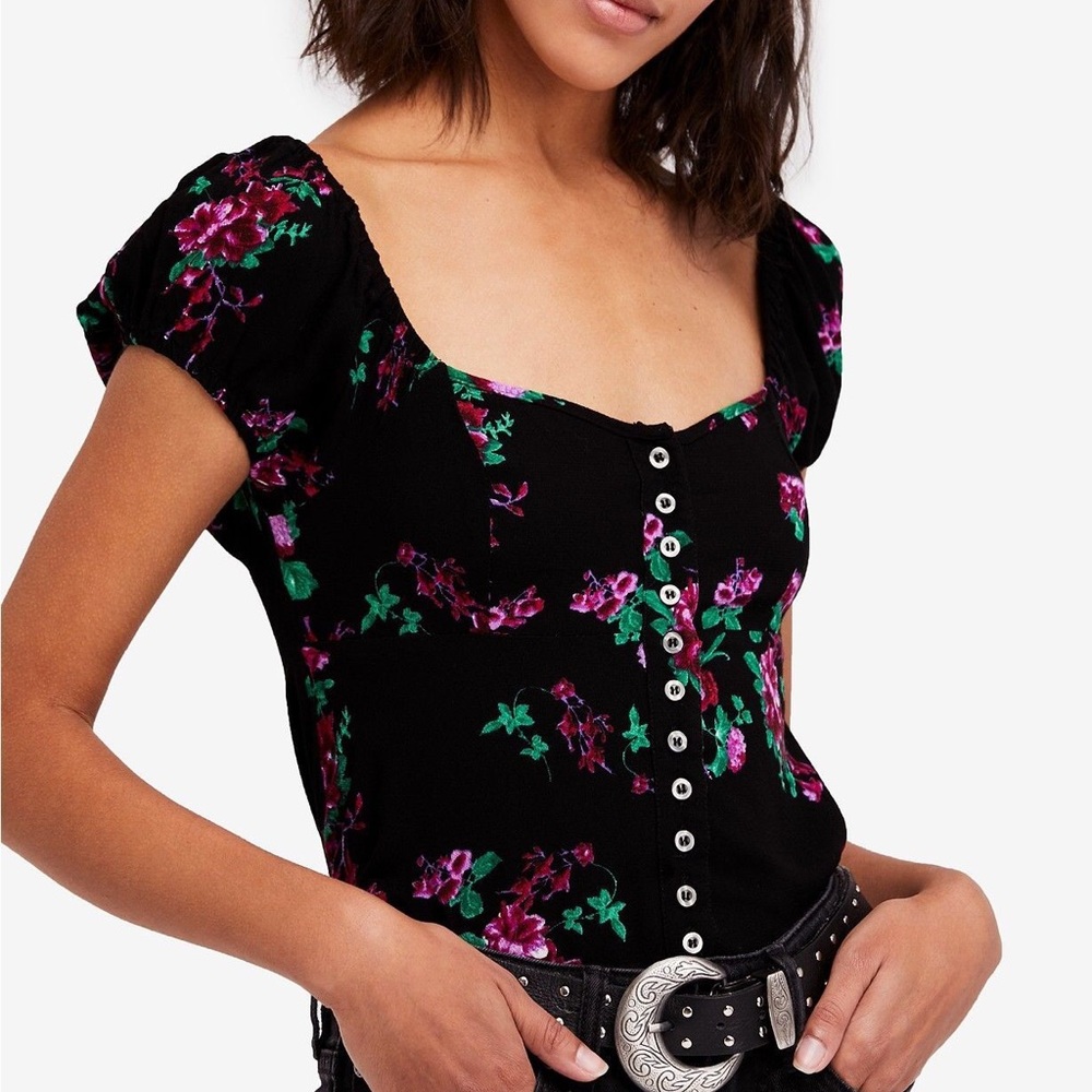 NWOT Free People Close to You Blouse